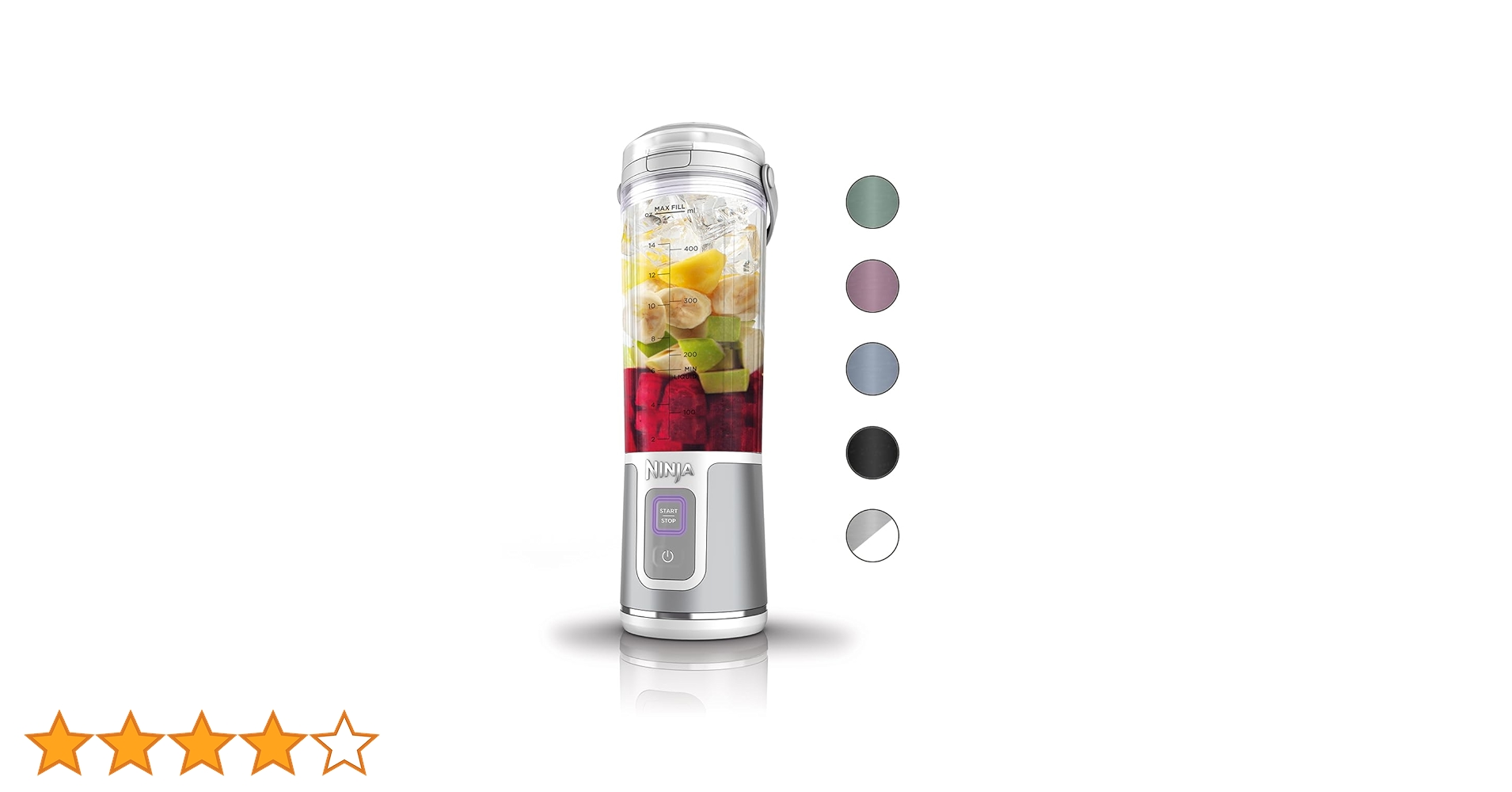 【新品】NINJA BLAST コードレスミキサー BC151JWH Amazon | Ninja Blast コードレスミキサー BC151J ホワイト